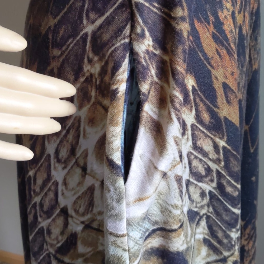 VINCE CAMUTO MULTICOLOR SLEEVELESS  DRESS SZ 2 - Picture 5 of 15